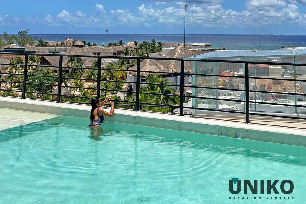 1 Block To The Beach 2Br 6Pax Rooftop Pool King Bed Playa del Carmen Luaran gambar