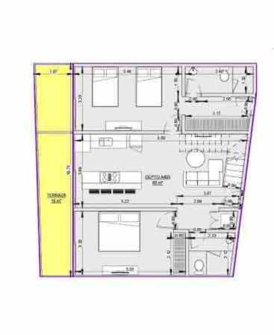 1 Block To The Beach 2Br 6Pax Rooftop Pool King Bed Playa del Carmen Luaran gambar